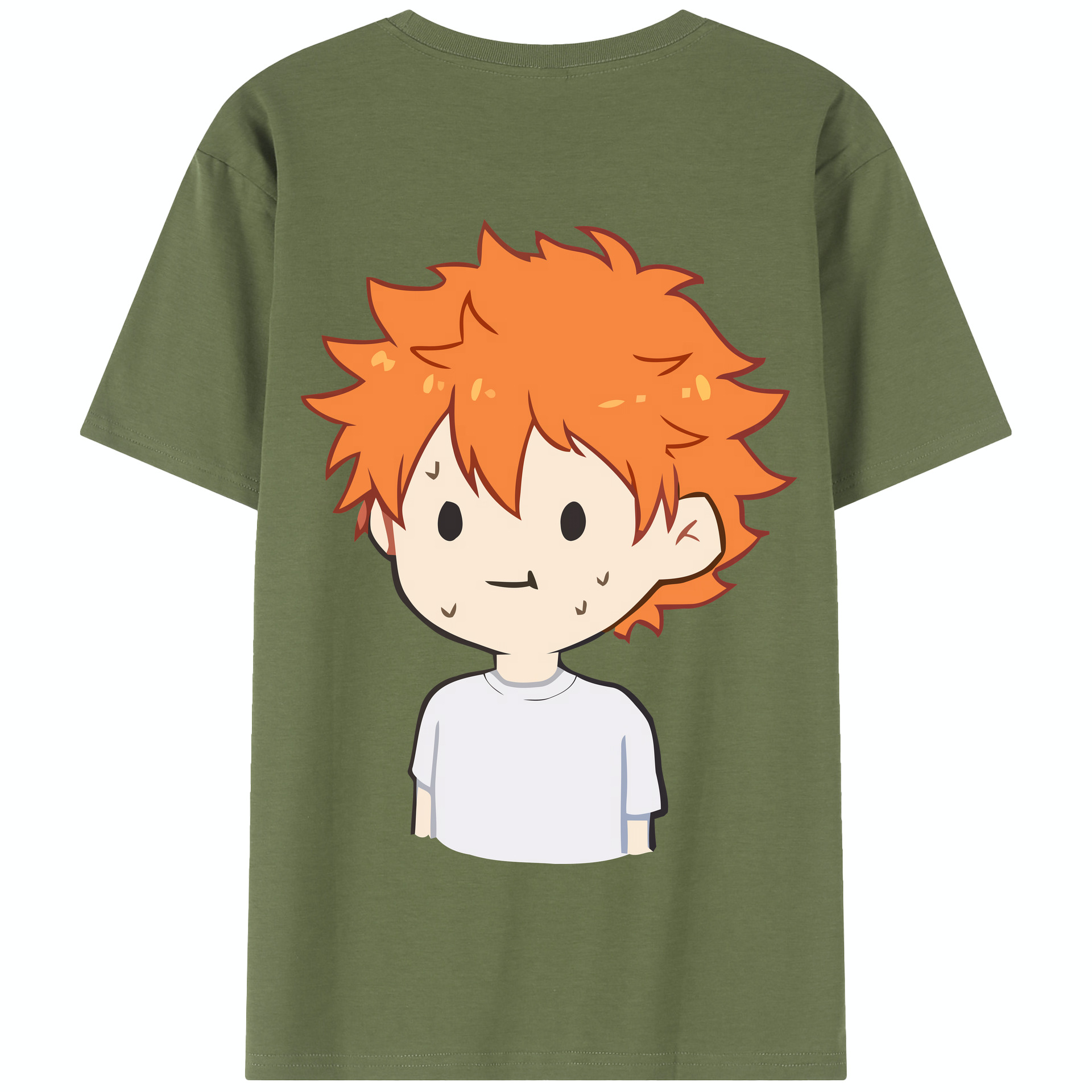 （画像用） ハイキュー!! Haikyu!! 綿100％半袖Tシャツ（背面プリント）
